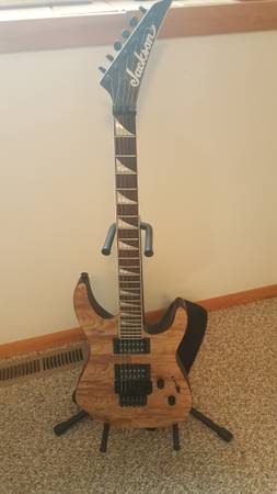Nice Jackson soloist guitar. 1