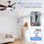 Ceiling Fan Cleaner Duster with 80'' Extendable Long Handle Pole - Mic 5 thumbnail