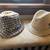 3 Vintage Woman’s Fedora Hats Size 7 1/8 - 7 1/4 11 thumbnail