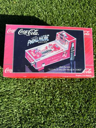 Coca-cola, pinball machine musical bank 1