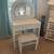 White whicker vanity 2 thumbnail