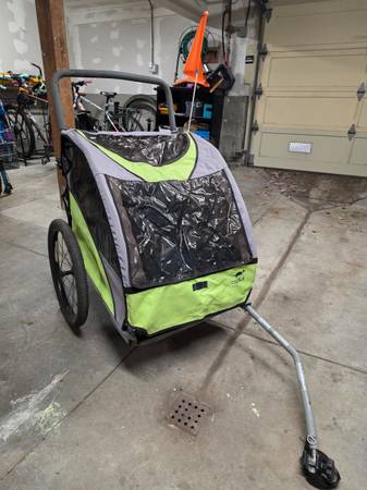 Copilot bike trailer/stroller 1