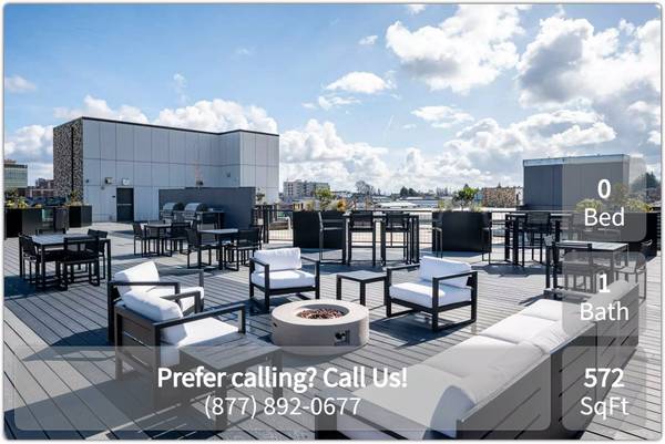 $1,435 / 572ft2 - Centro de Medios/Sala de Cine y más excelentes comodidades! (Everett)63934290603650120