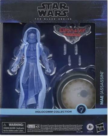 Star Wars The Black Series Blue Hologram Mae Assassin Action Figure Co 1