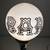 Vintage BAR Lamp Green Bottle Milk Glass Globe 19.5 in 9 thumbnail
