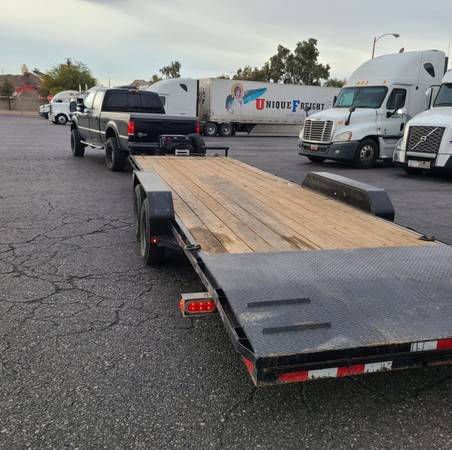 Car hauler available by the Mile or rent my trailer 1