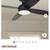 Modern Matte Black LED Ceiling Fan NIB 1 thumbnail