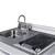 Apartment or ADU size fridge, stove, sink unit 2 thumbnail