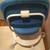 IKEA VIMUND KID DESK CHAIR TURQUOISE ROLLER LEG STAND SAFETY ADJUSTABL 12 thumbnail