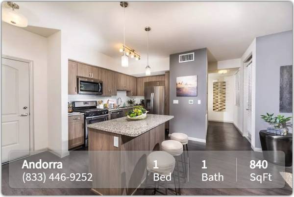 $2,723 / 1br - 840ft2 - Todo lo que necesitas y más: 1 dormitorio, 1 baño en una comunidad vibrante. (Camarillo)63668271103875122
