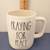 LN Rae Dunn Praying For Peace White Ceramic Mug Cup Wabi-Sabi Design 4 thumbnail