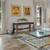 Wooden Table with Custom Made Marble Top 2 thumbnail