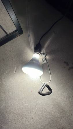 Light with plug, 6 V flashlight 1