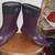 Salvatore Ferragamo Purple Women's  Rain Boot 1 thumbnail