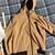 Men's khaki hooded Michael kors jacket size large 10 thumbnail