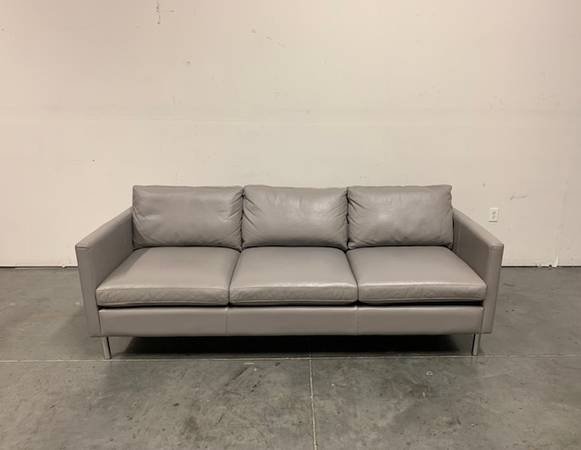 Room and Board Leather Sofa 1