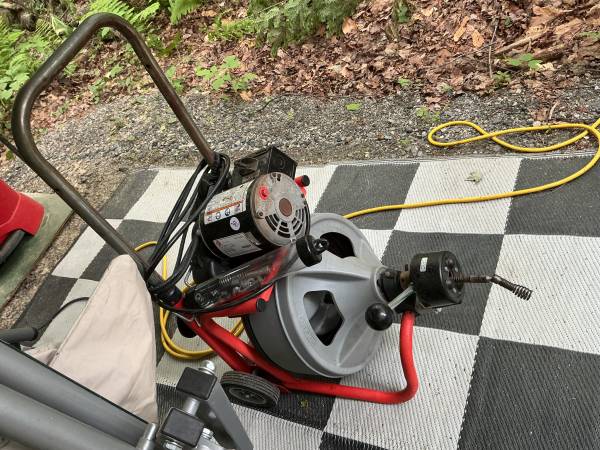 K-400 Auto feed Drain cleaning Snake Auger 1
