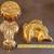 3 Vintage Copper Jell-O Molds or Cake Molds 1 thumbnail