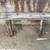 Chippy patina cottage core wooden shelf display flea market style 7 thumbnail