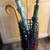 Metal Umbrella Stand w/5 Excellent Condition Umbrellas 10 thumbnail