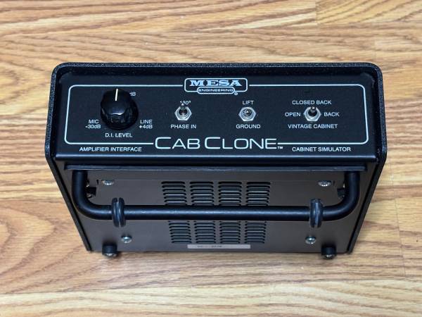 MESA Engineering CabC,one Cabinet Simulator, 8 ohm 1