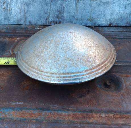 9 Inch Round Vintage Hubcap 1