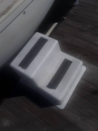 Taylor 2 step Dock step and storage 1