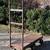 Vintage rustic rough steel industrial wheeled cool display cart 1 thumbnail