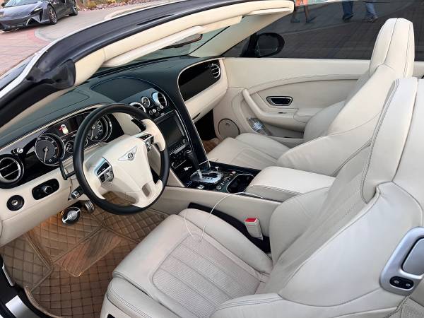 2013 Bentley Continental GTC Convertible v8 Low miles - $54,500 (Fort Lauderdale, Florida)63612747677313122