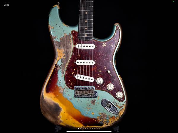 Fender Heavy Relic Custom Shop 61 strat 1