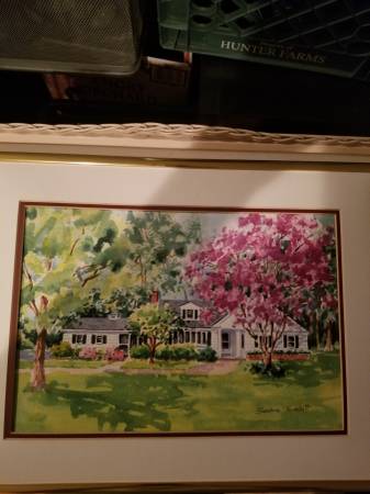 Watercolor Residence - Princeton area - Sandra Nusblatt 1