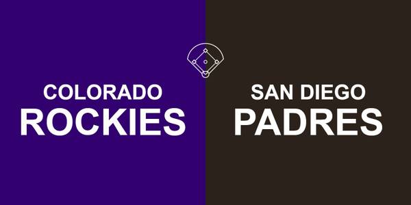 Padres vs Rockies 1