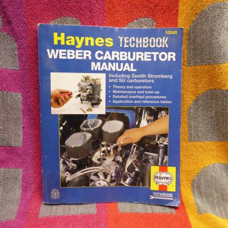 Haynes Techbook Weber Carburetor Manual also covers Zenith, Stromberg 1