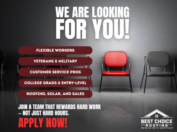 Now Hiring Motivated People — Veterans, Gig Workers, and Go-Getters 1