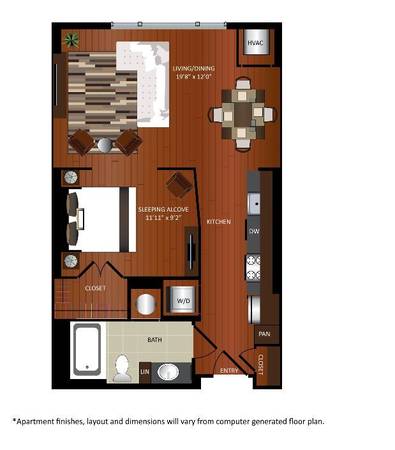 $1,547 / 1br - 696ft2 - Bright Open Floorplans in DC with Concierge Services and Views (Gallery Place/Chinatown)63896395501315124