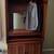 Armoire wardrobe/Standing desk/TVCabinet - cherry wood 3 thumbnail