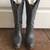 Vintage Western Capezio Gray Cowgirl Boots 4 thumbnail