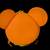 Disney, Mickey, icon, hamburger, flair, bag, charm, keychain, 2 thumbnail