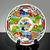 6 Vintage Andrea by Sadek Imari Demitasse Espresso Cup and Saucers 8 thumbnail
