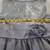 Girls Size 12 Gray/Silver Tulle Long Fancy Dress 10 thumbnail
