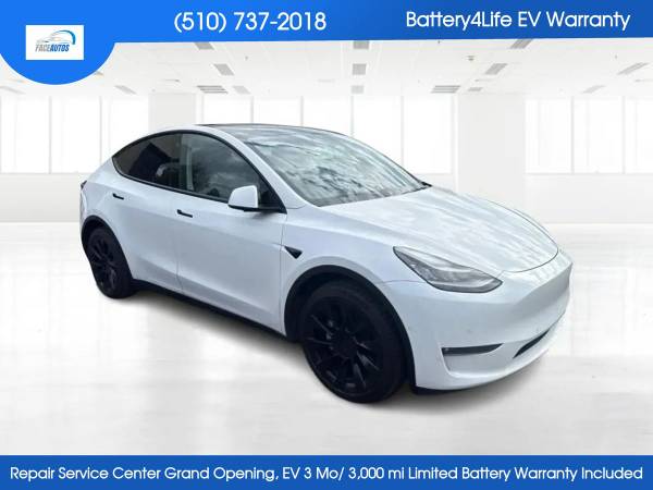 2021 Tesla Model Y Long Range Sport Utility 4D 1
