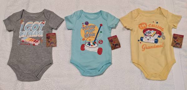 Retro Onesies (Brand New) 1