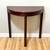 Demi Lune Half Moon 2 Drawer Console Accent Table 2 thumbnail