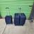 Set 3 x Samsonite traveling luggages 2 x 27" + 1 x 21" blue soft fabri 2 thumbnail