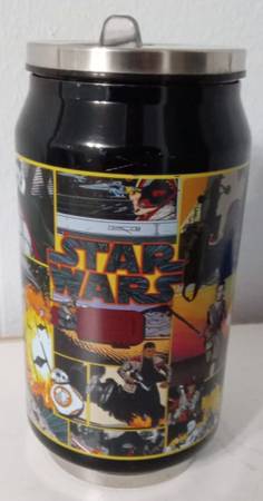 DISNEY STAR WARS METAL DRINK CUP / PENCIL HOLDER 1