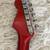 Vintage 80s Red Fernandes Strat copy MIJ electric guitar 4 thumbnail