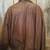 Men’s Brown Leather Jacket~ Reed ~  Size 44 ~ Zipper & Snap Closures 3 thumbnail