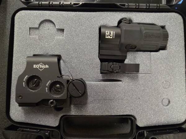 EOTech EXPS3-4 Holographic Sight with G33 side drop 3x magnification 1