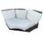 Outdoor sectional 3 piece sofa lounge cushions 8 thumbnail
