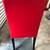 Red chair beautiful faux leather padded desk side accent 3 thumbnail
